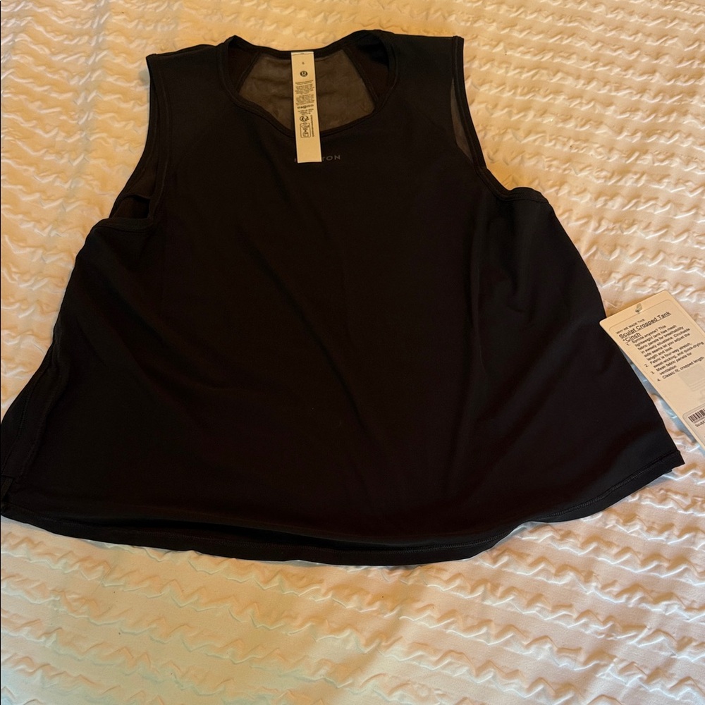 lululemon athletica Black Muscle Tee
